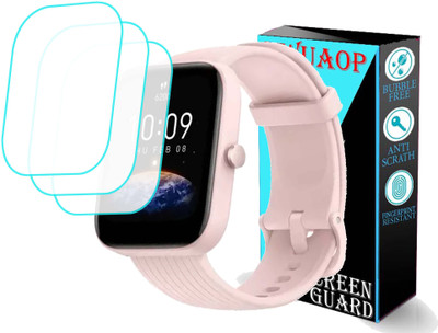 TWUAOP Screen Guard for AMAZFIT BIP 3 SMARTWATCH(Pack of 3)