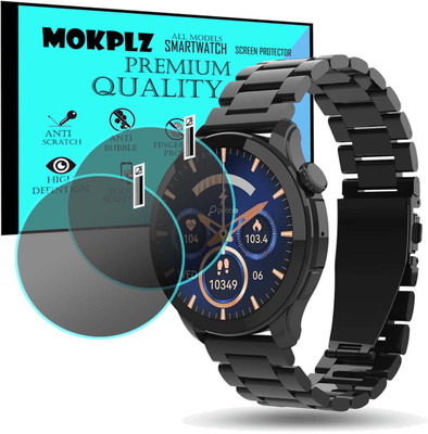 MOKPLZ Screen Guard for PEBBLE COSMOS VAULT SMARTWATCH(Pack of 2)