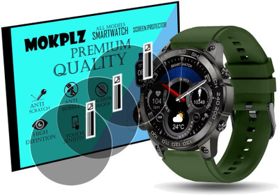 MOKPLZ Screen Guard for PEBBLE COSMOS ENDURE SMARTWATCH(Pack of 3)