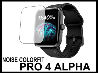 TWUAOP Screen Guard for NOISE COLORFIT PRO 4 ALPHA(Pack of 1)