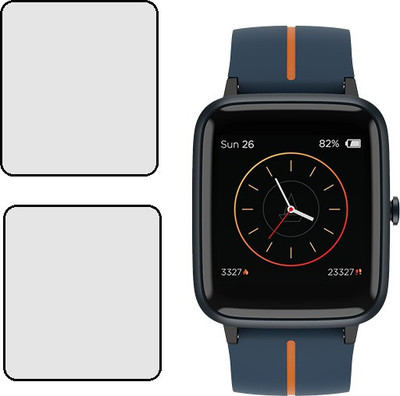 CUBES Screen Guard for BoAt Xplorer SPO2 Smart watch | 33 MM | Soft and Flexible | Touch Sensitive | Unbreakable | Ultra Thin| Edge To Edge TPU Film ( Not Tempered Glass )(Pack of 2)