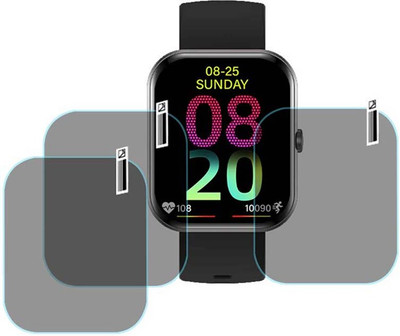 MOKPLZ Screen Guard for FIRE BOLTT TERMINATOR SMARTWATCH(Pack of 3)