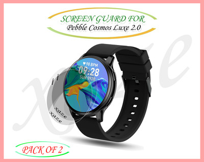 XAZE Screen Guard for Pebble Cosmos Luxe 2.0 Smartwatch(Pack of 2)