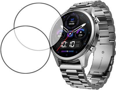 MOKPLZ Screen Guard for NOISEFIT HALO PLUS SMARTWATCH(Pack of 2)