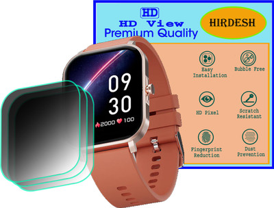 hirdesh Screen Guard for Fire-Boltt Epic(Pack of 3)