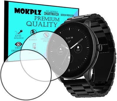 MOKPLZ Screen Guard for BOAT WAVE PRIMIA TALK SMARTWATCH(Pack of 2)