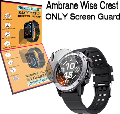 daffin Screen Guard for Ambrane Wise Crest(Pack of 1)