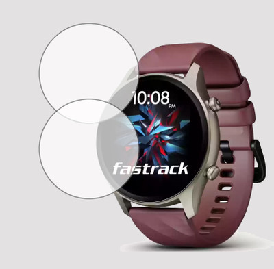 ejzatex Screen Guard for FASTRACK OPTIMUS SMARTWATCH, SCREEN GUARD(Pack of 2)