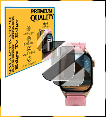 daffin Screen Guard for Fire Boltt Emperor Smartwatch(Pack of 2)