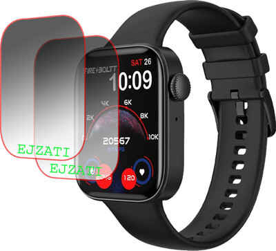 EJZATI Screen Guard for FIRE BOLTT RING 2 SMARTWATCH(Pack of 2)