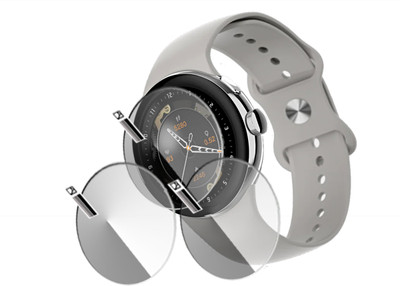 EZGER Screen Guard for Fire-Boltt Rock Smartwatch(Pack of 3)