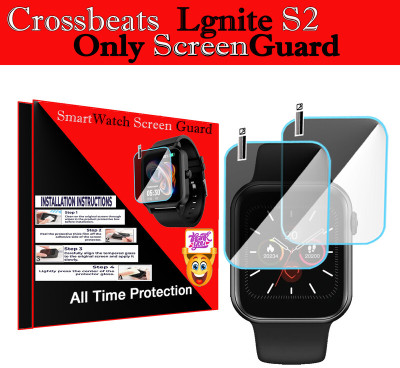 HIDEOUS Screen Guard for Crossbeats Ignite S2(Pack of 2)