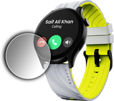 ejzatex Screen Guard for BOULT STRIKER PRO SMARTWATCH, SCREEN GUARD(Pack of 1)