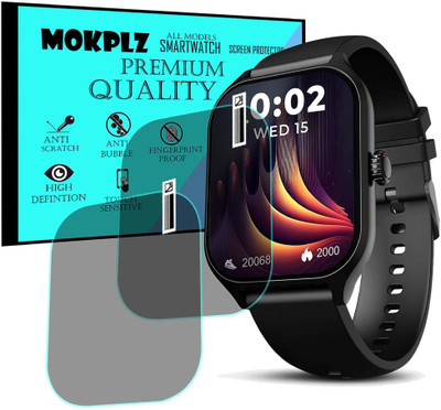 MOKPLZ Screen Guard for BEATXP MARV RAZE SMARTWATCH(Pack of 2)