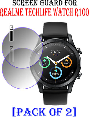 ejzatex Screen Guard for REALME TECHLIFE WATCH R100(Pack of 2)