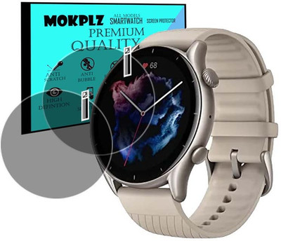 MOKPLZ Screen Guard for AMAZFIT GTR MINI SMARTWATCH(Pack of 2)