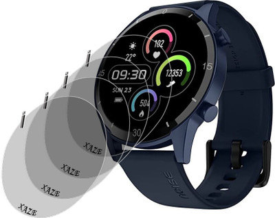 XAZE Screen Guard for Noise Noisefit Agile 2 Smartwatch(Pack of 4)