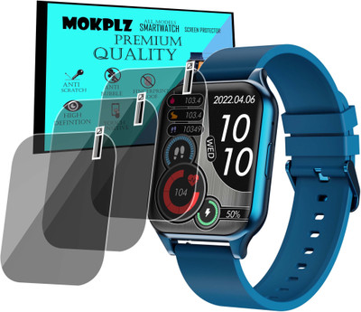 MOKPLZ Screen Guard for GIZMORE GLOW Z SMARTWATCH(Pack of 3)
