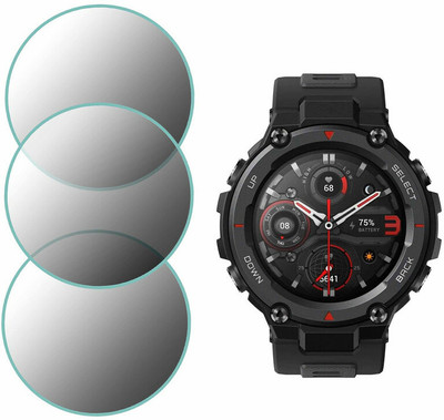 YCHROZE Screen Guard for Amazfit T Rex Pro(Pack of 3)