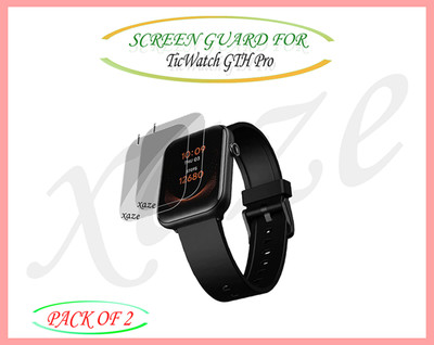 XAZE Screen Guard for TicWatch GTH Pro Smartwatch(Pack of 2)