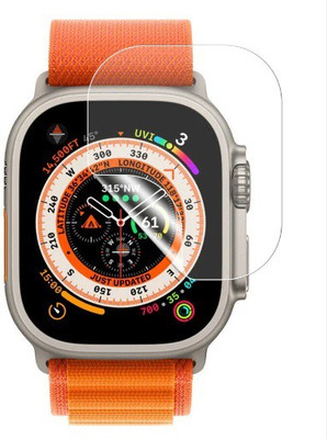 VOLMERE Screen Guard for Apple iWatch Ultra 49mm Unbreakable Membrane Screen Protector [Not a Tempered Glass](Pack of 2)