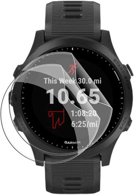 Guardor Screen Guard for Garmin Forerunner 945 SmartWatch Screen Guard Scratch Guard Full Screen Protector Compatible for Garmin Forerunner 945 Pack Of 2(Pack of 2)
