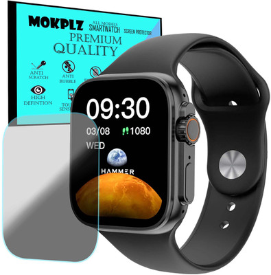 MOKPLZ Screen Guard for HAMMER PULSE X SMARTWATCH(Pack of 1)