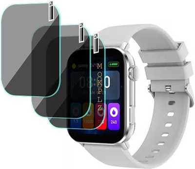 MOKPLZ Screen Guard for FIRE BOLTT NINJA BELL(Pack of 3)