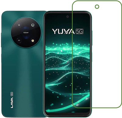 DVMART Screen Guard for Lava Yuva 5G 9H Clear View(Pack of 1)