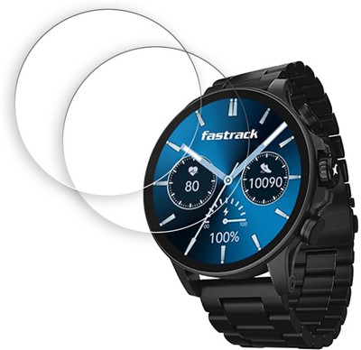 SOMTONE Edge To Edge Screen Guard for Fastrack Marvellous FX2 3.9 CM Smartwatch Screen Protector | Anti-Scratch | Edge to Edge Full Coverage | 9H Hardness | Screen Guard for Smartwatch(Pack of 2)