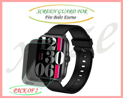 XAZE Screen Guard for Fire Boltt Eterno Smartwatch(Pack of 2)