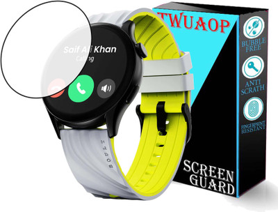 TWUAOP Screen Guard for BOULT STRIKER PRO SMARTWATCH(Pack of 1)
