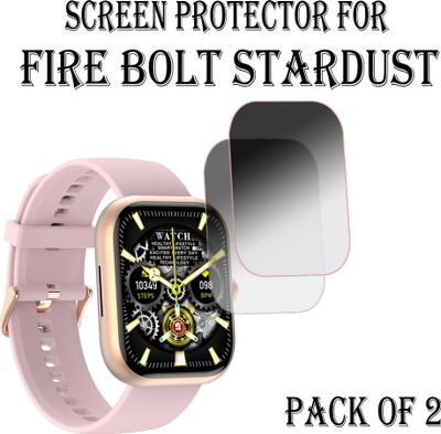 EJZATI Screen Guard for FIRE BOLTT STARDUST SMARTWATCH SCREEN GUARD(Pack of 2)