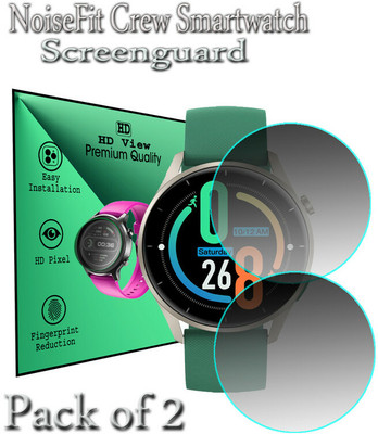 daffin Impossible Screen Guard for NoiseFit Crew(Pack of 2)