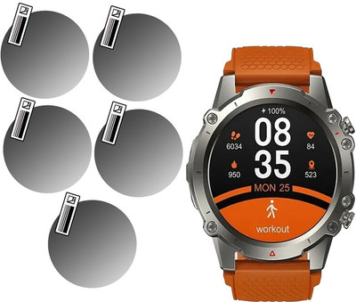 daffin Screen Guard for Zeblaze Vibe 7 Lite(Pack of 5)