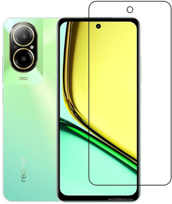 DVTECH Screen Guard for Realme 12 Lite 9H Crystal Clear(Pack of 1)