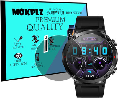 MOKPLZ Screen Guard for FIRE BOLTT SPHERE SMARTWATCH(Pack of 1)