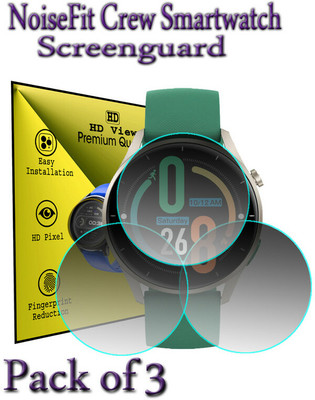 HIDEOUS Screen Guard for Noise NoiseFit Crew(Pack of 3)