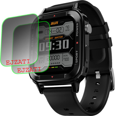 EJZATI Screen Guard for FIRE BOLTT TANK SMARTWATCH(Pack of 2)