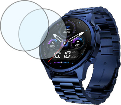 GPTECK Screen Guard for NoiseFit Halo Plus Smart Watch Screen Guard(Pack of 2)