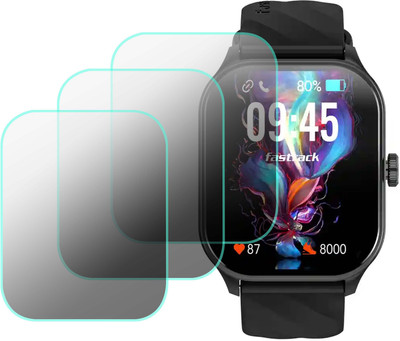 MOKPLZ Screen Guard for FASTRACK REFLEX POWER SMARTWATCH(Pack of 3)