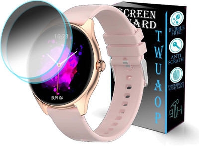 TWUAOP Screen Guard for FIRE BOLTT PHOENIX AMOLED SMARTWATCH(Pack of 2)