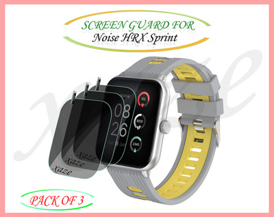 XAZE Screen Guard for Noise HRX Sprint Smartwatch(Pack of 3)