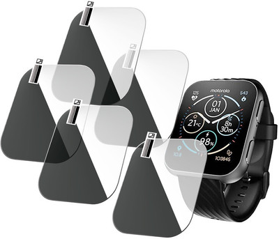 EZGER Screen Guard for Motorola Moto Watch 200(Pack of 5)