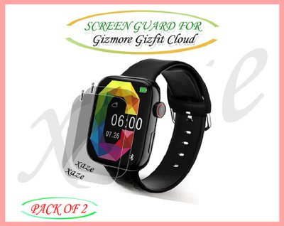 XAZE Screen Guard for Gizmore Gizfit Cloud Smartwatch(Pack of 2)