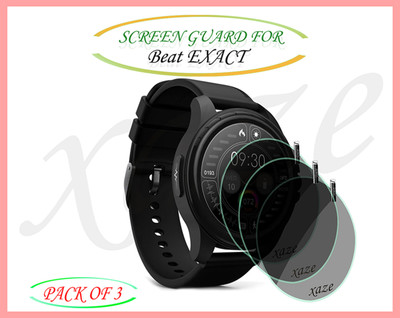 XAZE Screen Guard for Beat EXACT Smartwatch(Pack of 3)