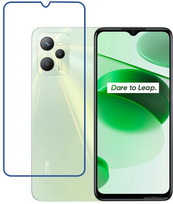 DVMART Screen Guard for 9H Crystal Clear Realme C35(Pack of 1)