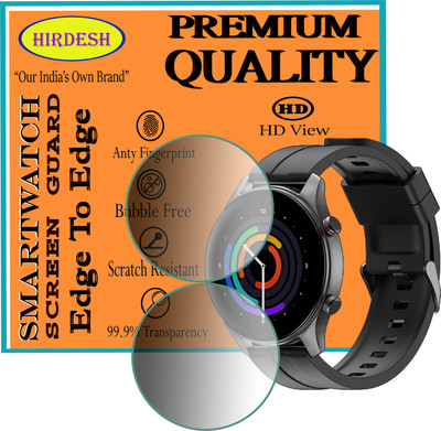 hirdesh Screen Guard for NoiseFit Evolve 2 Play(Pack of 2)