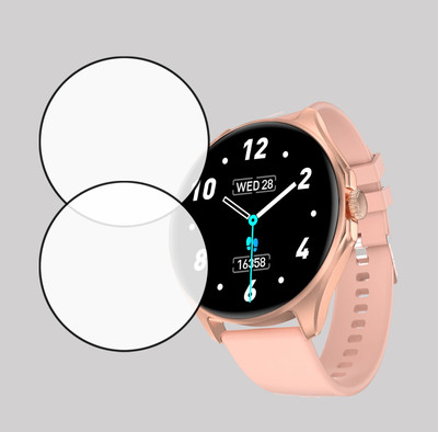 ejzatex Screen Guard for FIRE BOLTT APOLLO 2 SMARTWATCH, SCREEN GUARD(Pack of 2)