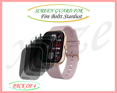 XAZE Screen Guard for Fire Boltt Stardust Smartwatch(Pack of 4)